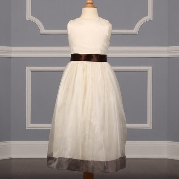 Watters & Watters 40750 Ivory Flower Girl Dress